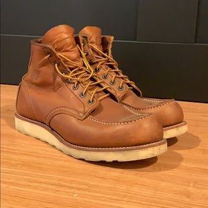 Redwing Men’s Classic 6” Mock Toe Boots